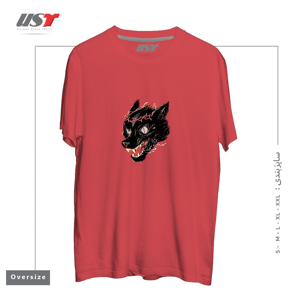 تیشرت اورسایز طرح PRINCE FENRIR