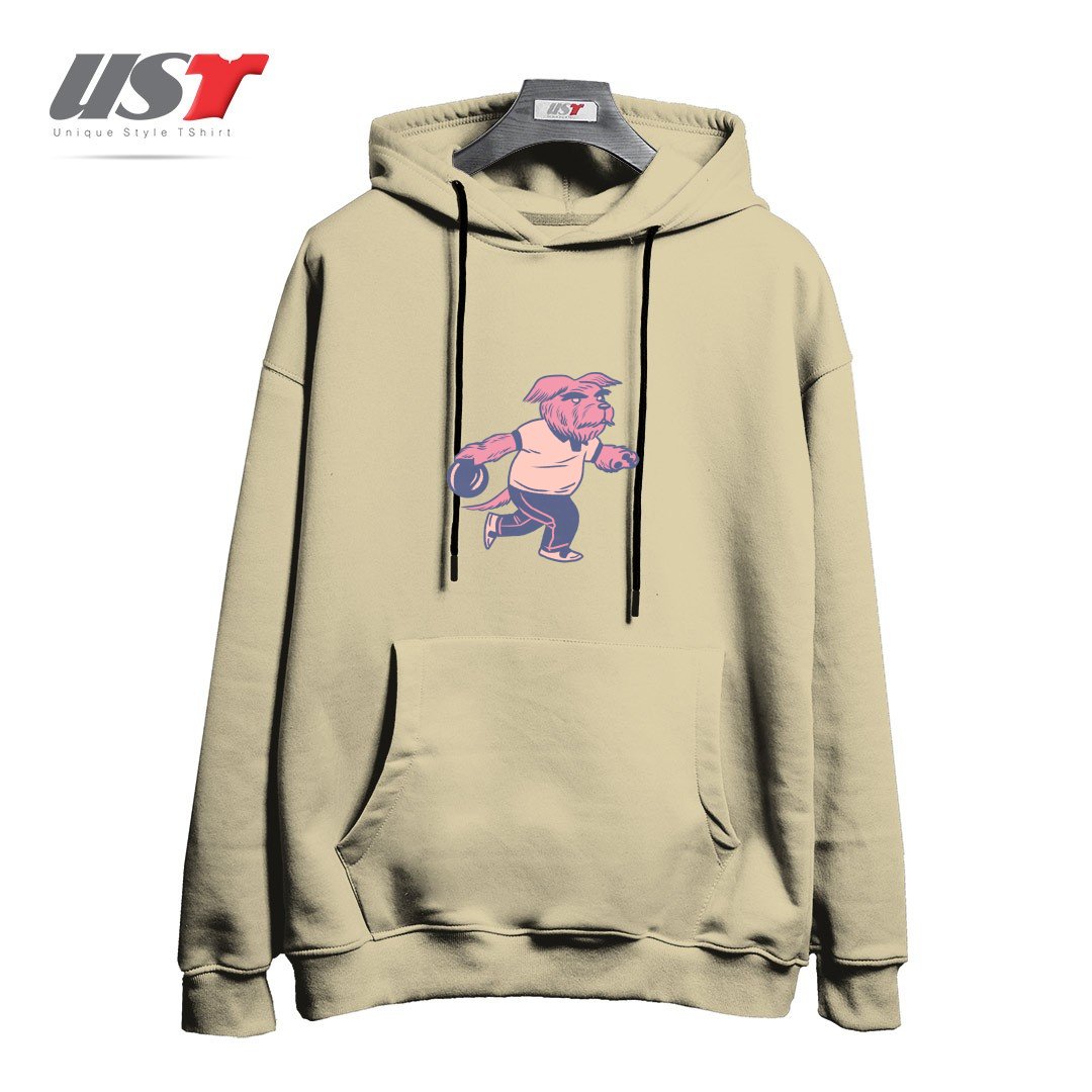 هودی اورسایز طرح ALLEY DOG