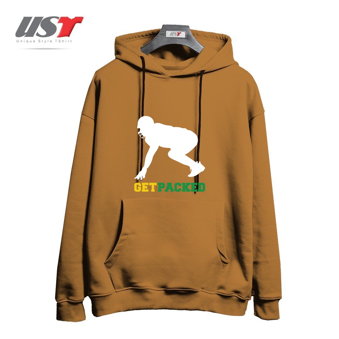 هودی اورسایز طرح GET PACKED