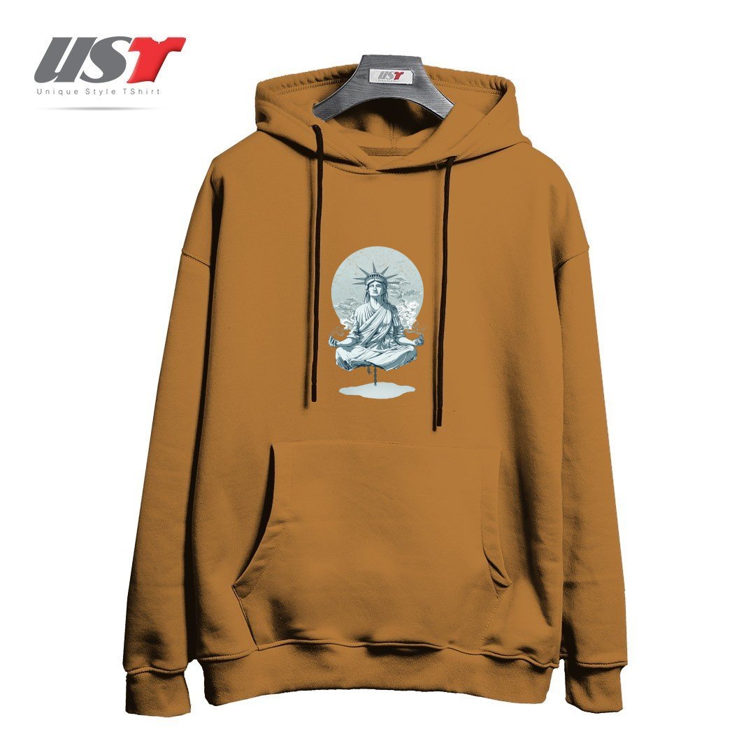 هودی اورسایز طرح MEDITATING STATUE