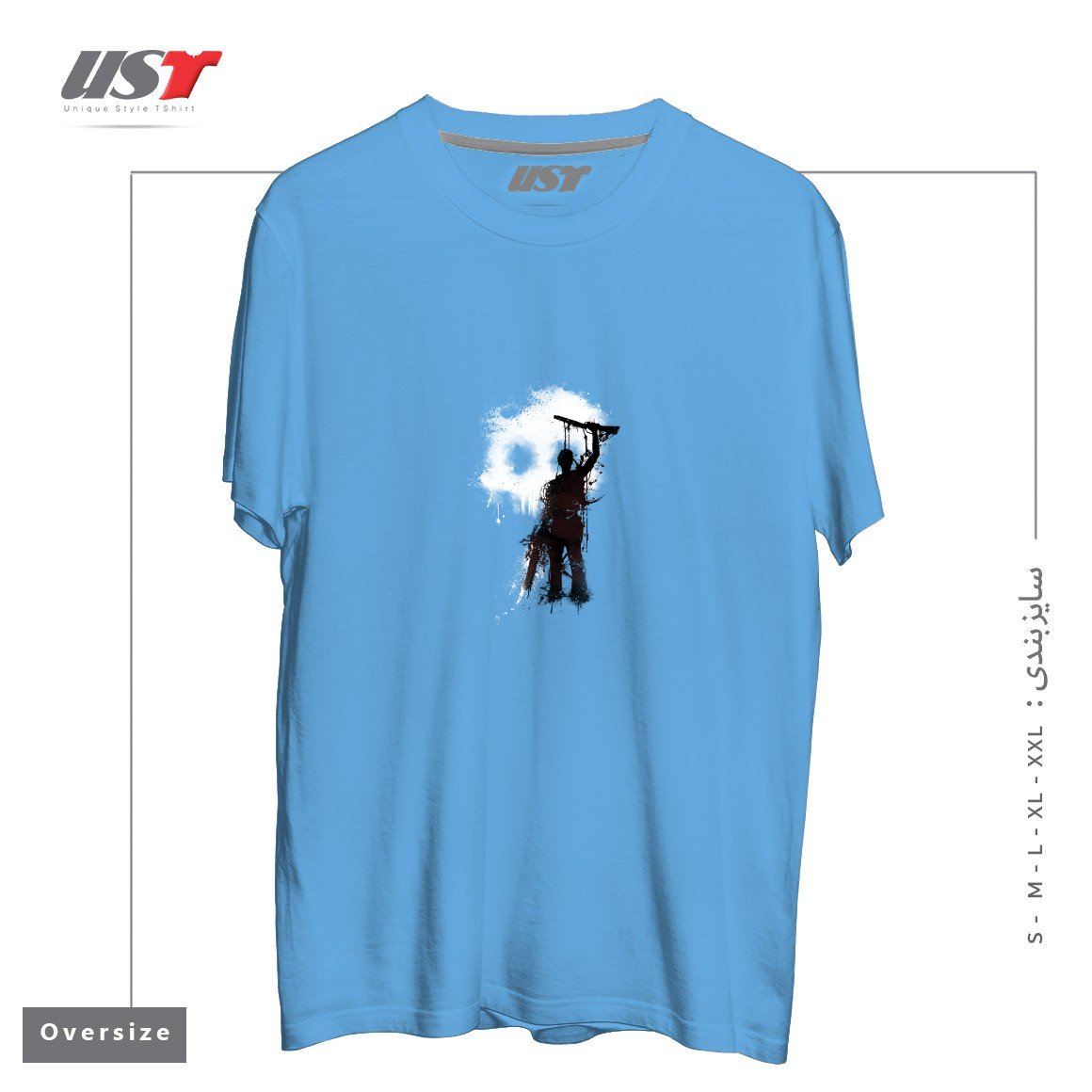 تیشرت اورسایز طرح MY RUDEBOY ASH