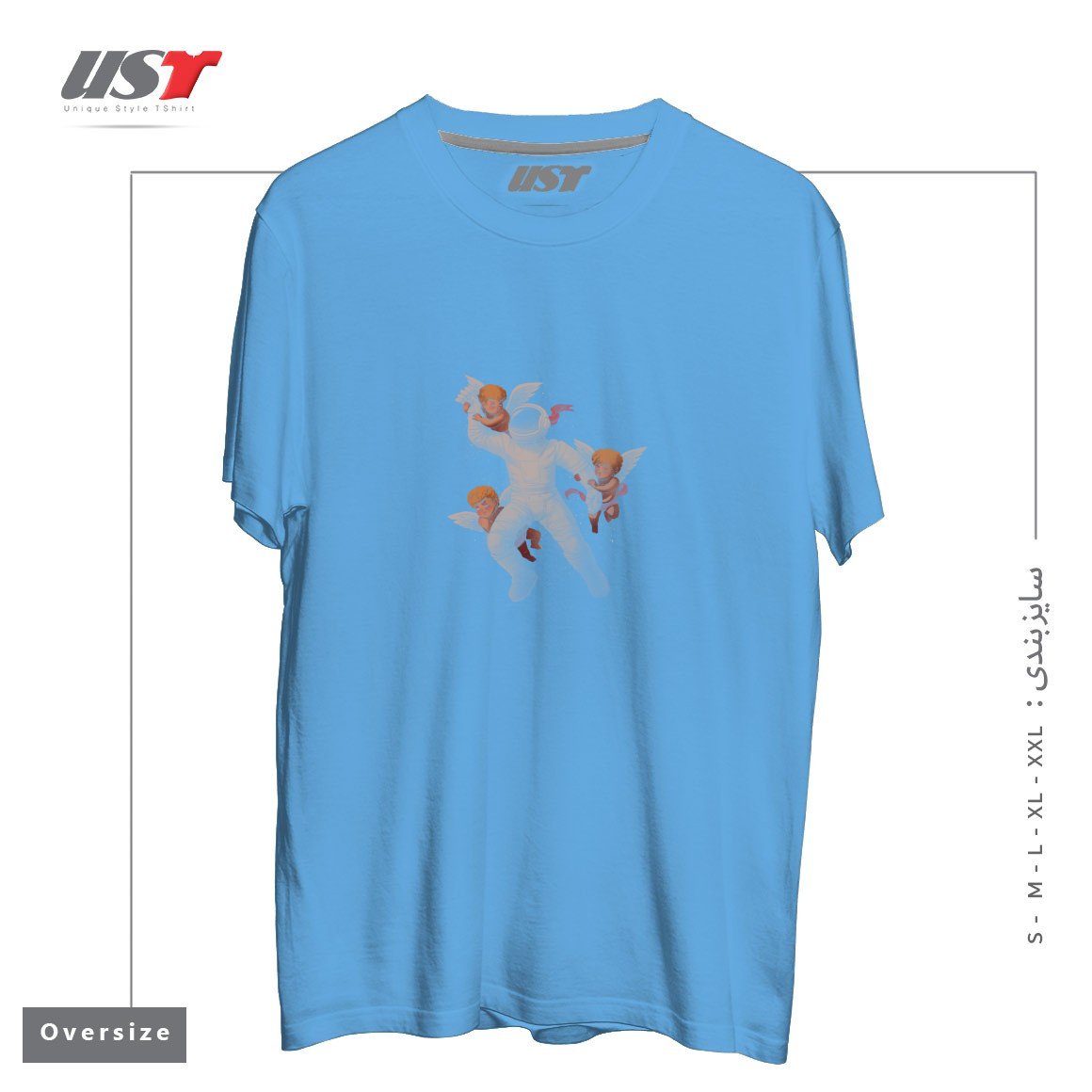 تیشرت اورسایز طرح CHERUBS ASTRONAUT