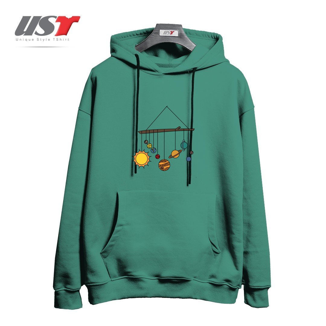 هودی اورسایز طرح CIRCA '90S SOLAR SYSTEM