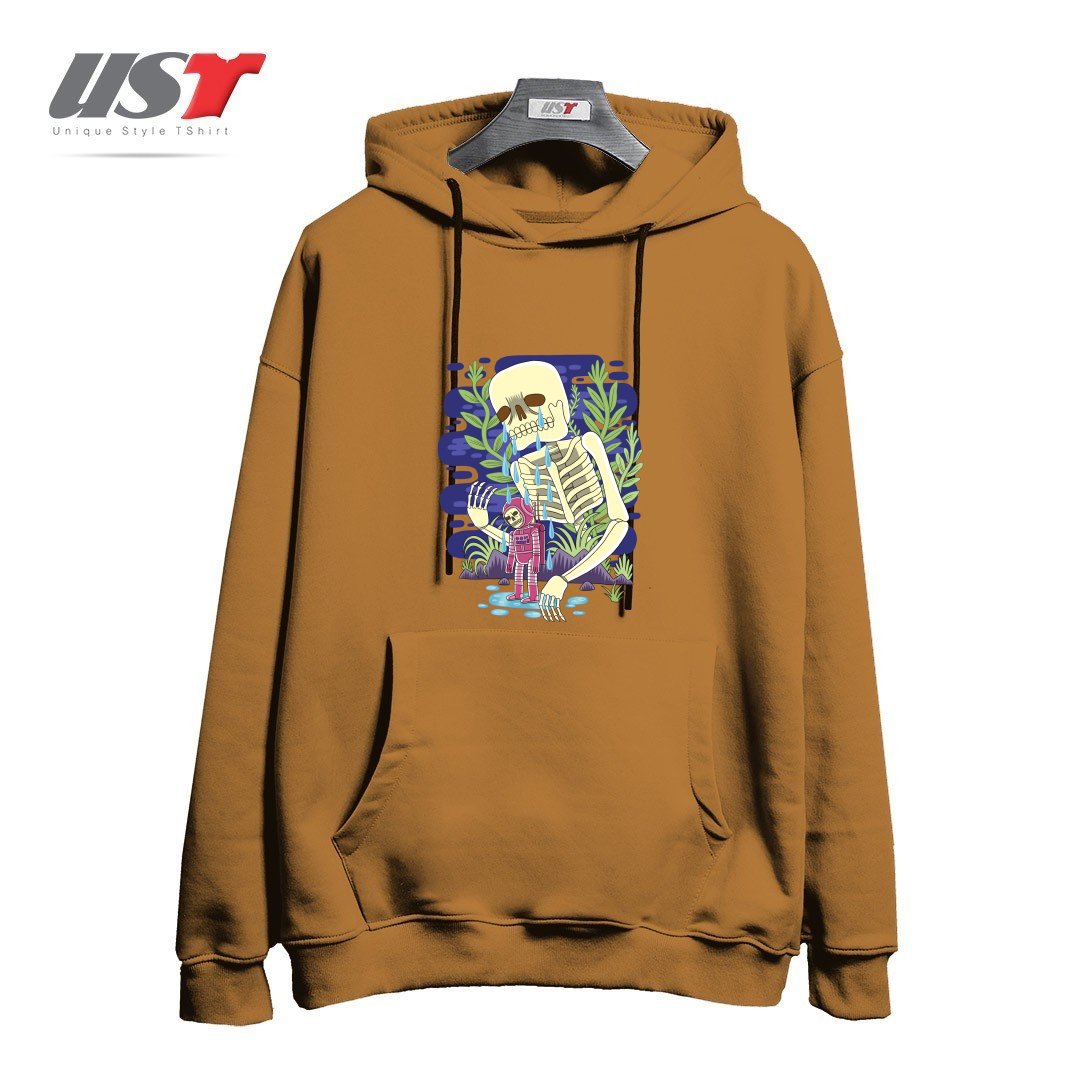 هودی اورسایز طرح HAUNTED