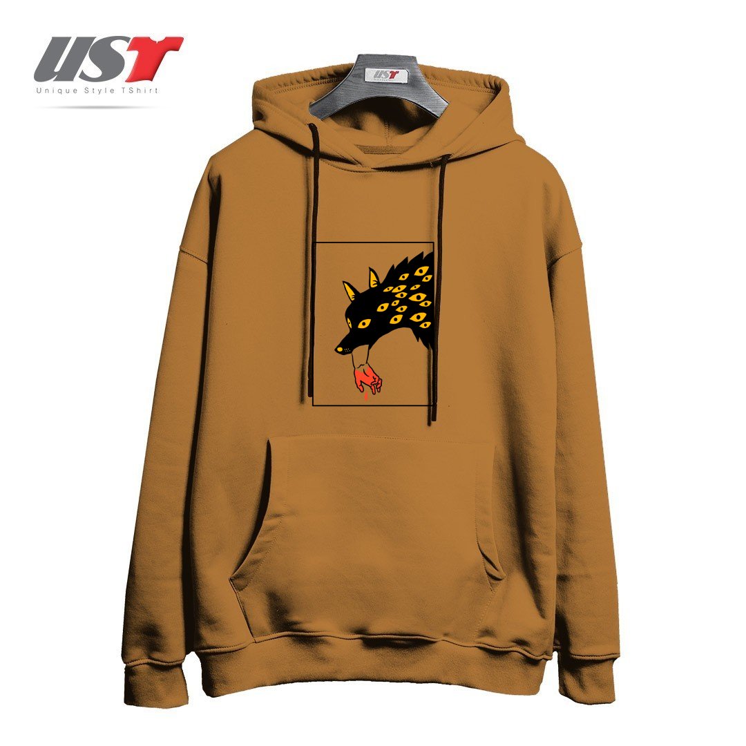 هودی اورسایز طرح EAT THE RICH24154