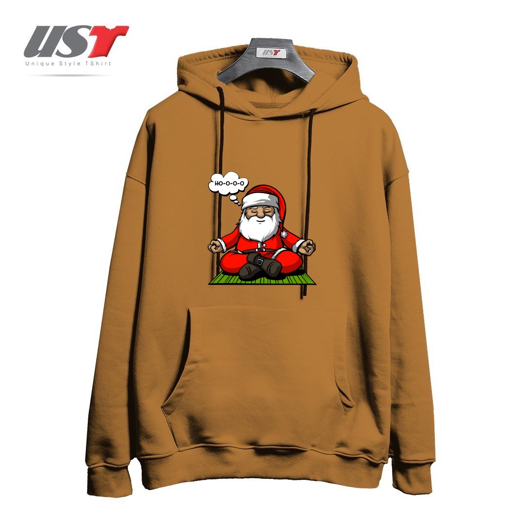 هودی اورسایز طرح SANTA MEDITATION