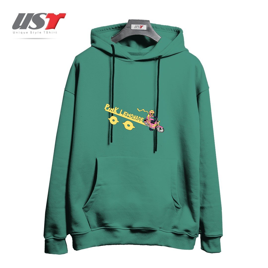 هودی اورسایز طرح RIDING THE LINE