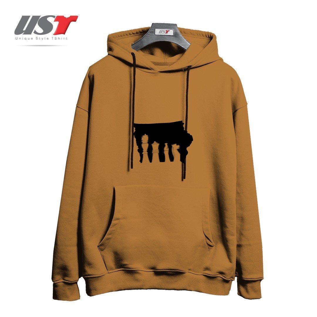 طرح IOWA CHESS هودی اورسایزرنگ نسکافه ای