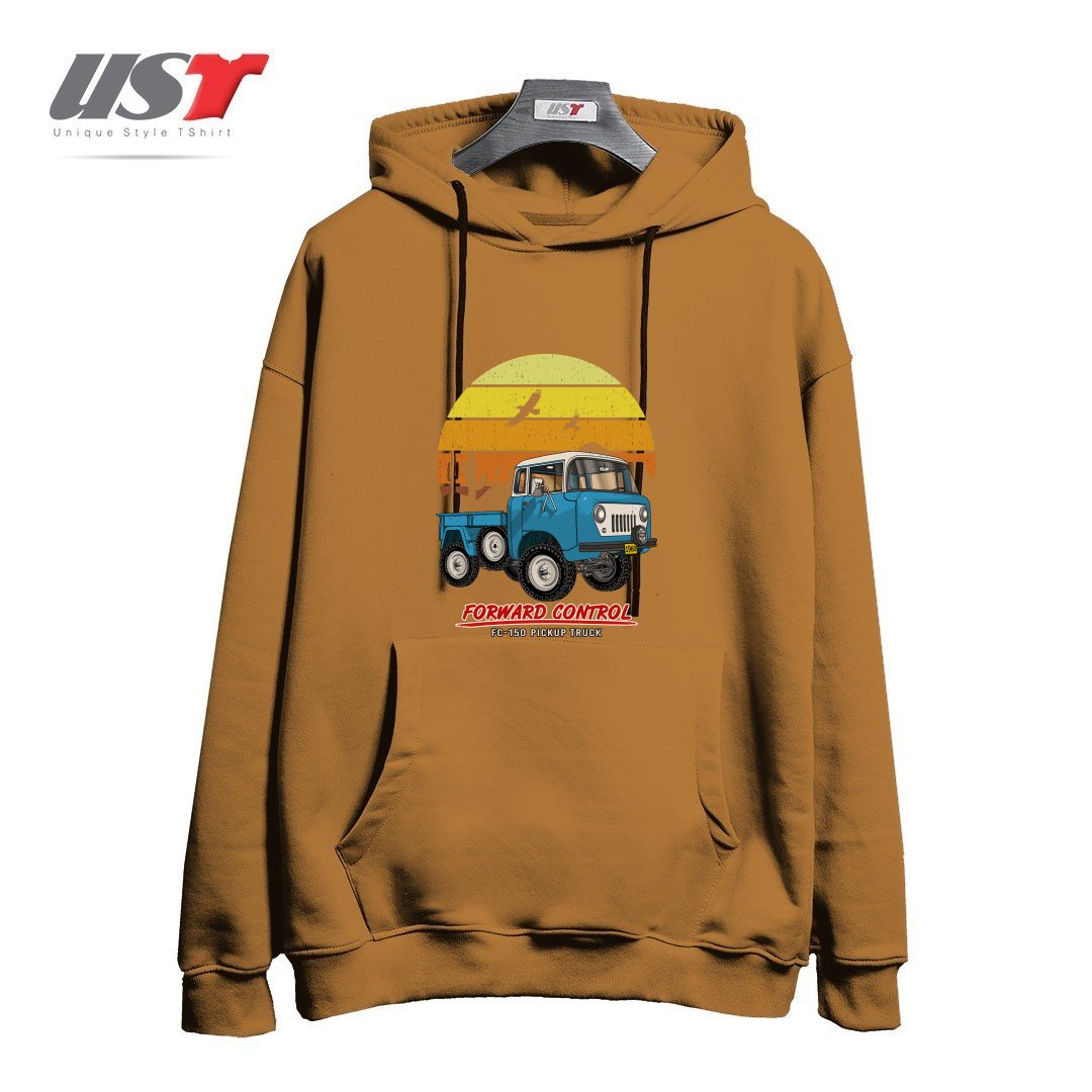 هودی اورسایز طرح FORWARD CONTROL PICUP TRUCK FC-150