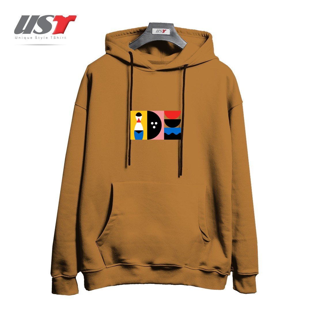 هودی اورسایز طرح BIRDLAND