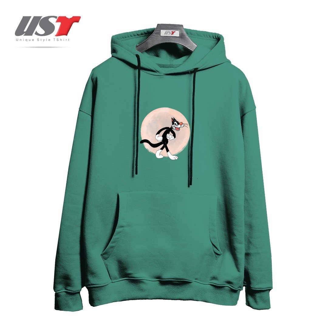 هودی اورسایز طرح THE MOON AND THE HEPCAT