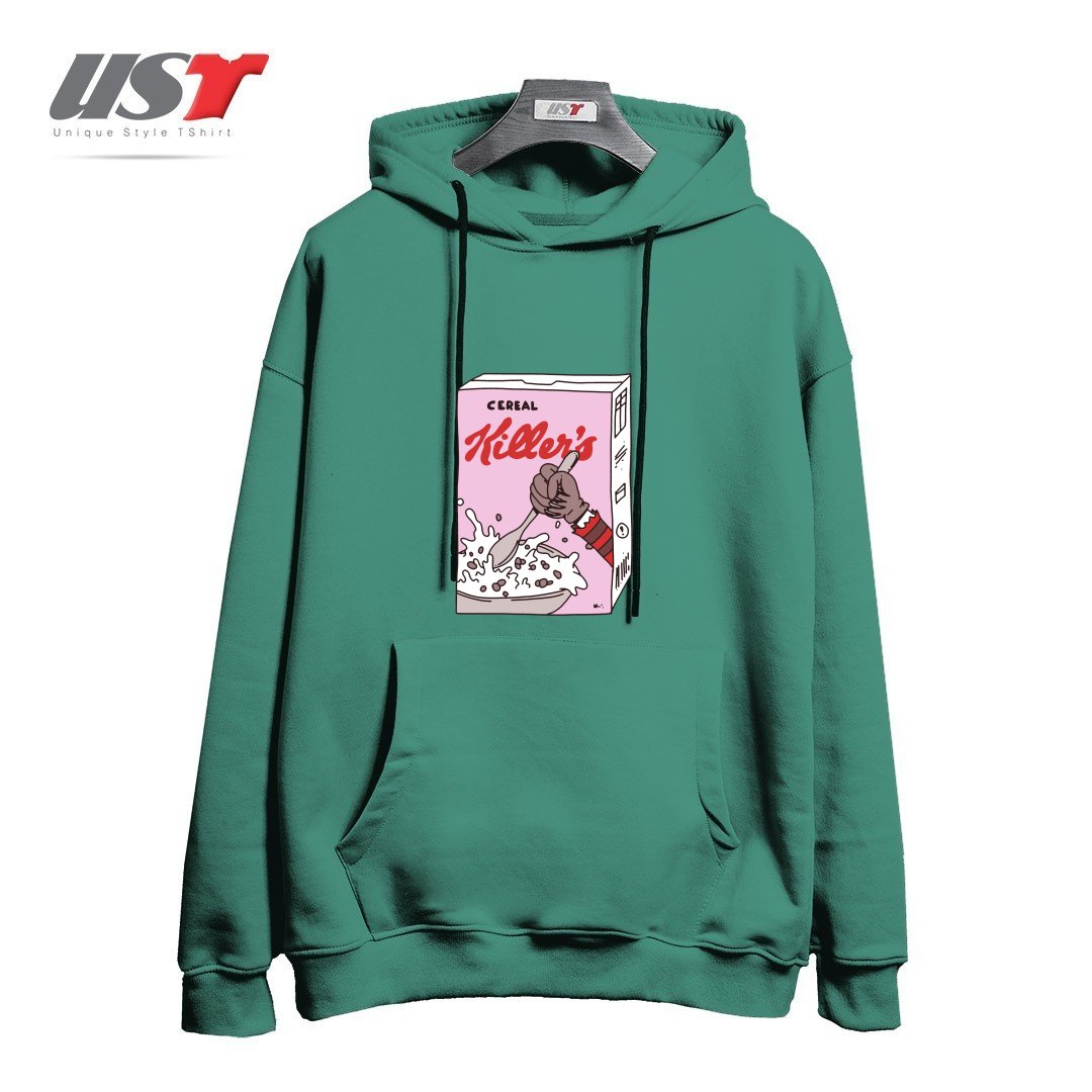 هودی اورسایز طرح cereal killers