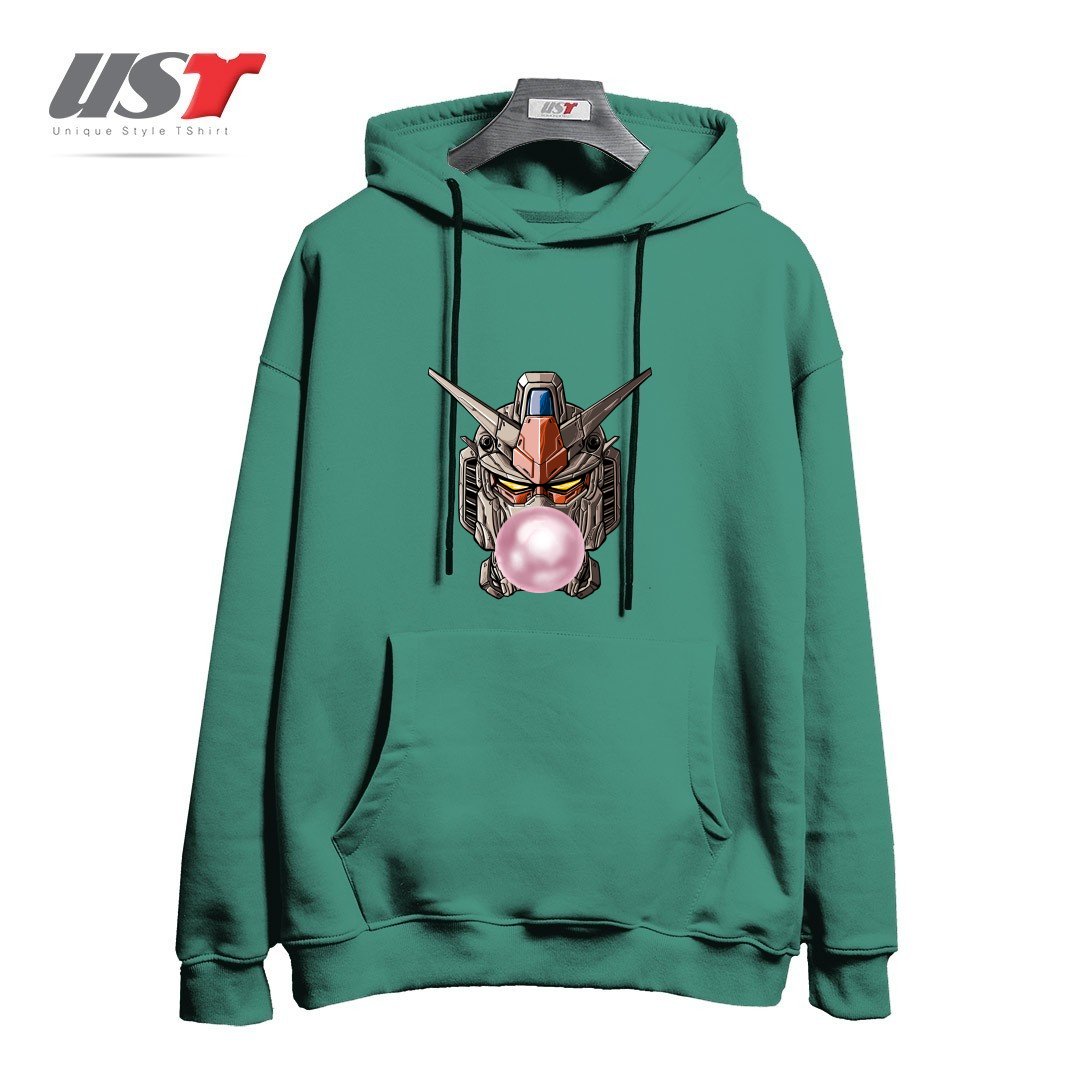 طرح GUMDAN هودی اورسایزرنگ سبز سدری