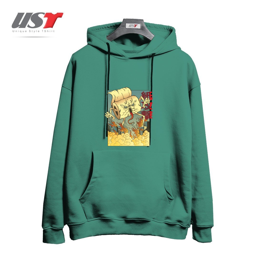 طرح Toilet Paper Monster