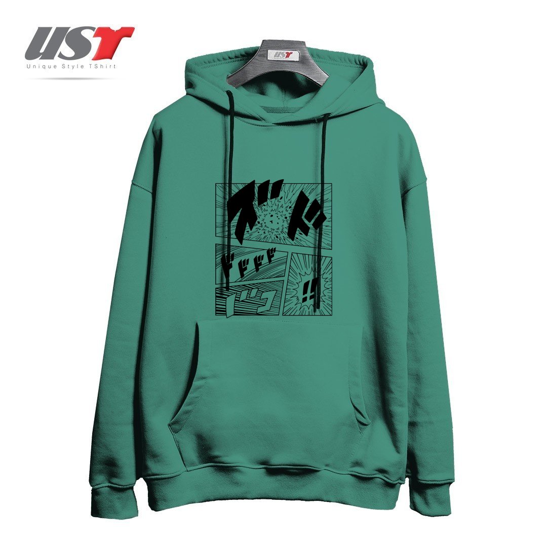 هودی اورسایز طرح Manga Page