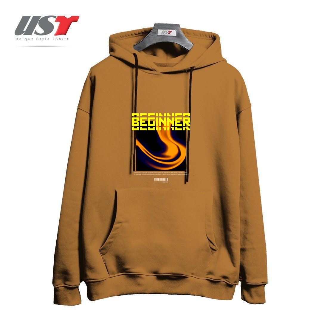 طرح typography 19 هودی اورسایزرنگ نسکافه ای