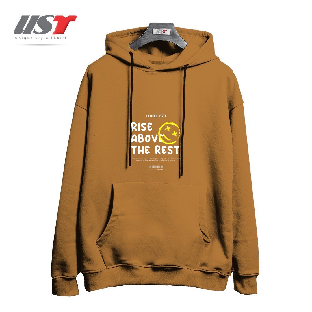 طرح typography 53 هودی اورسایزرنگ نسکافه ای