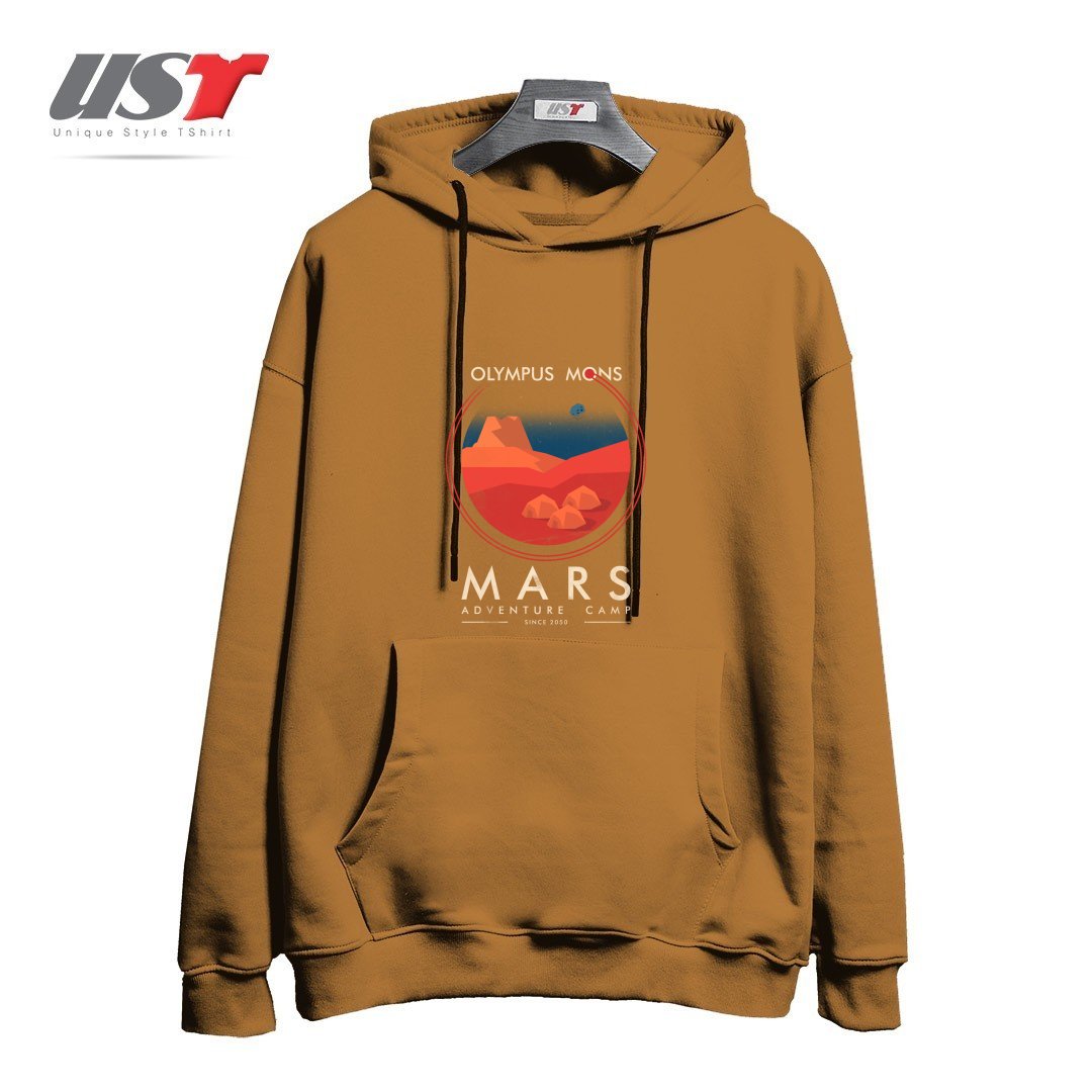 طرح MARS ADVENTURE CAMP هودی اورسایزرنگ نسکافه ای