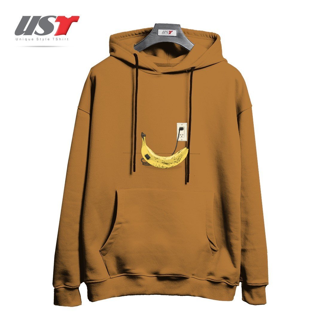 هودی اورسایز طرح ELECTRIC BANANA