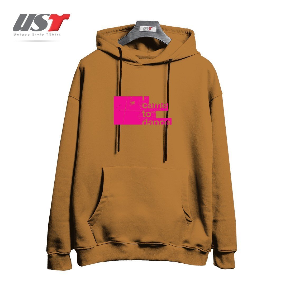 هودی اورسایز طرح I WANNA DANCE