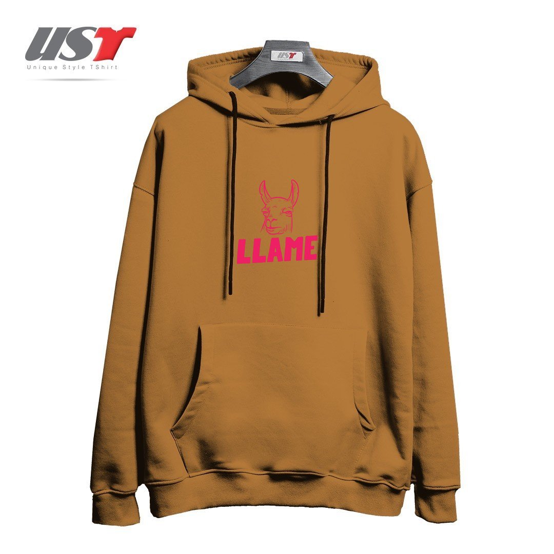 هودی اورسایز طرح LLAME