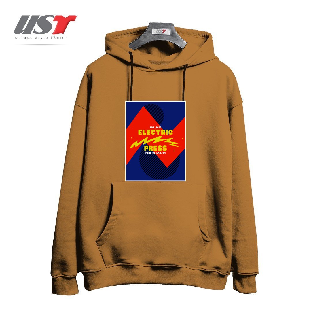 هودی اورسایز طرح ELECTRIC SKY