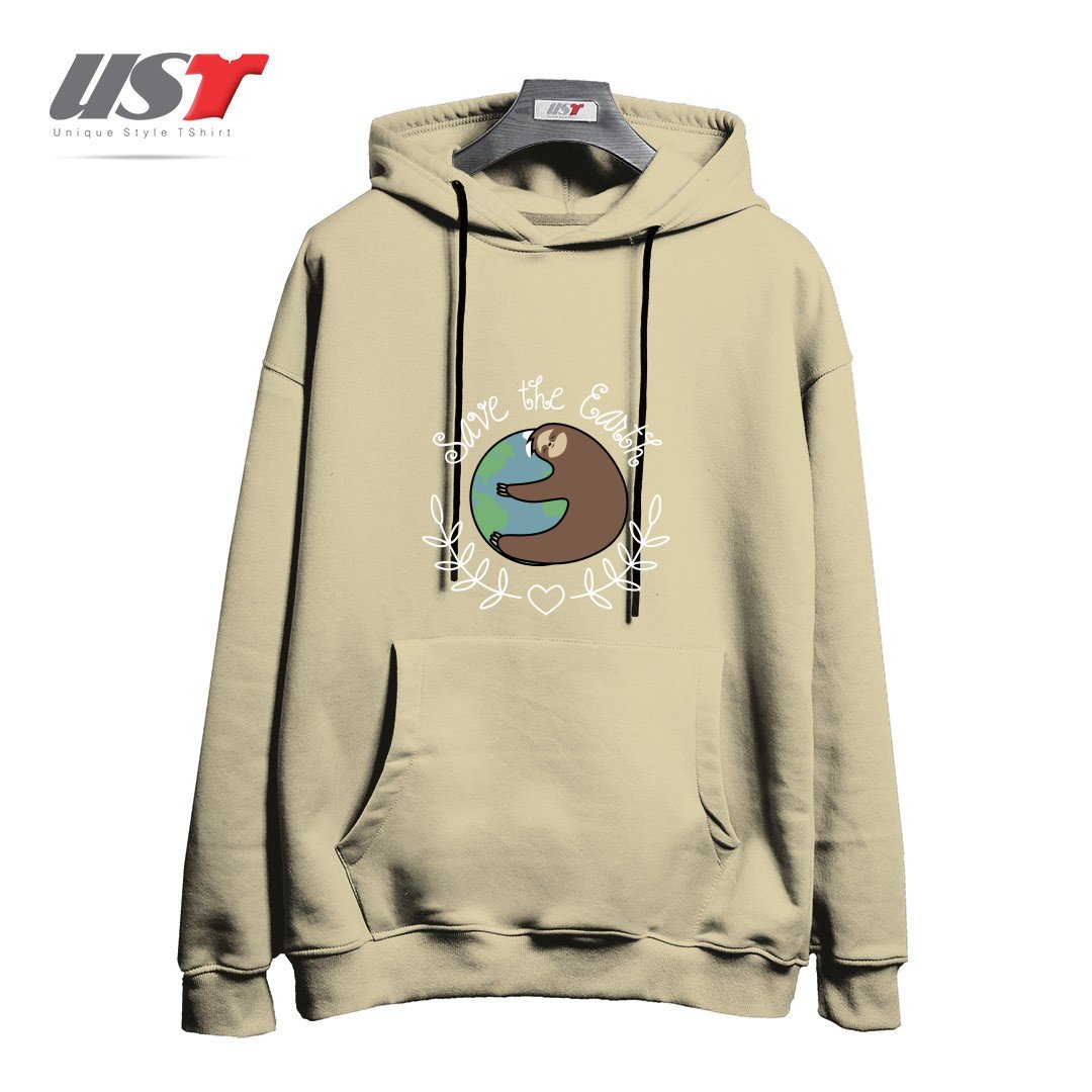 هودی اورسایز طرح SAVE THE EARTH
