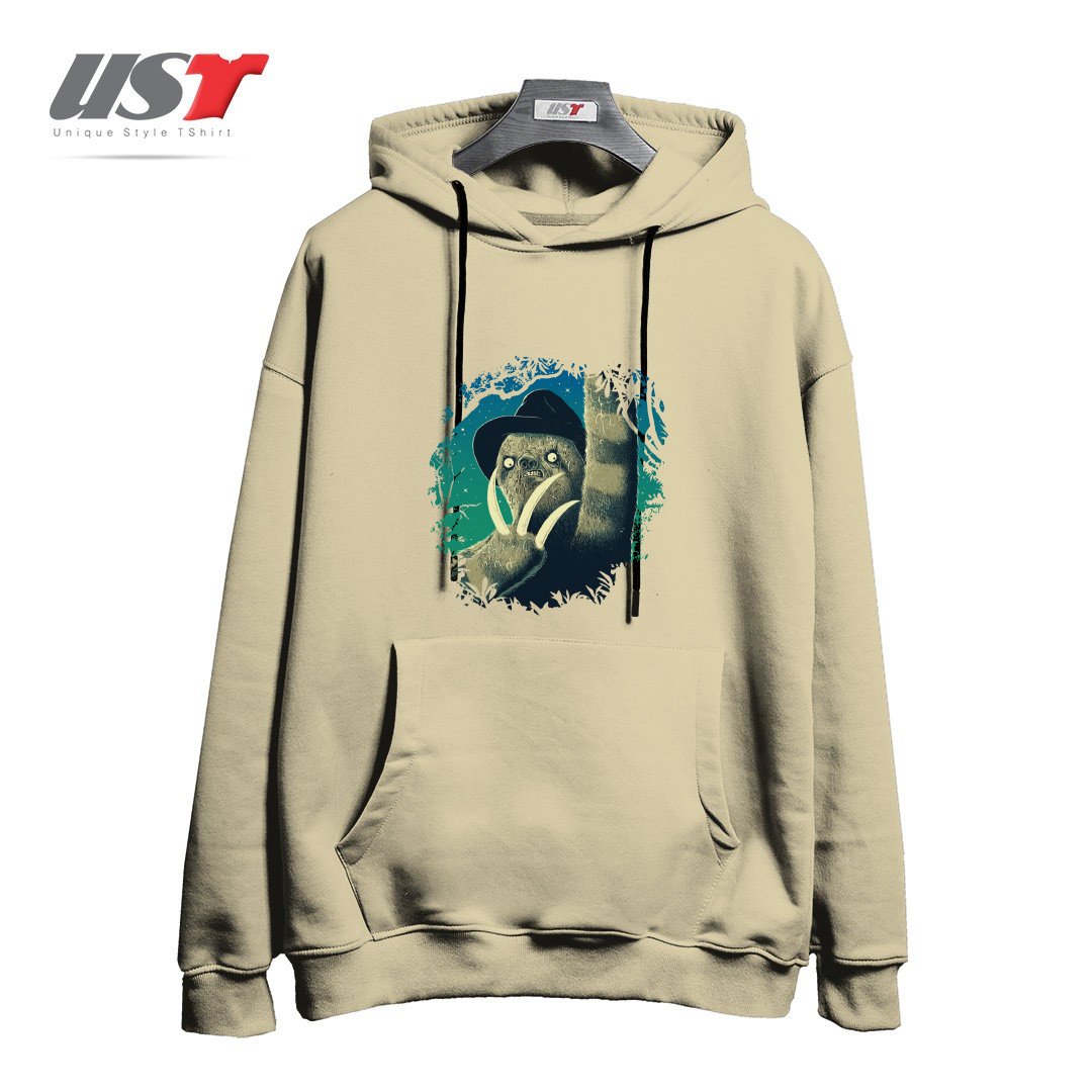 هودی اورسایز طرح SLOTH FREDDY
