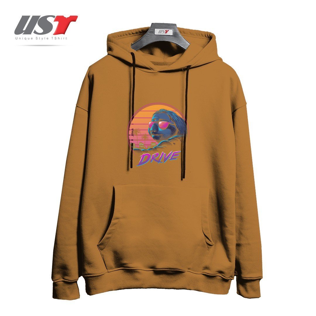 طرح SLOW DRIVE هودی اورسایزرنگ نسکافه ای