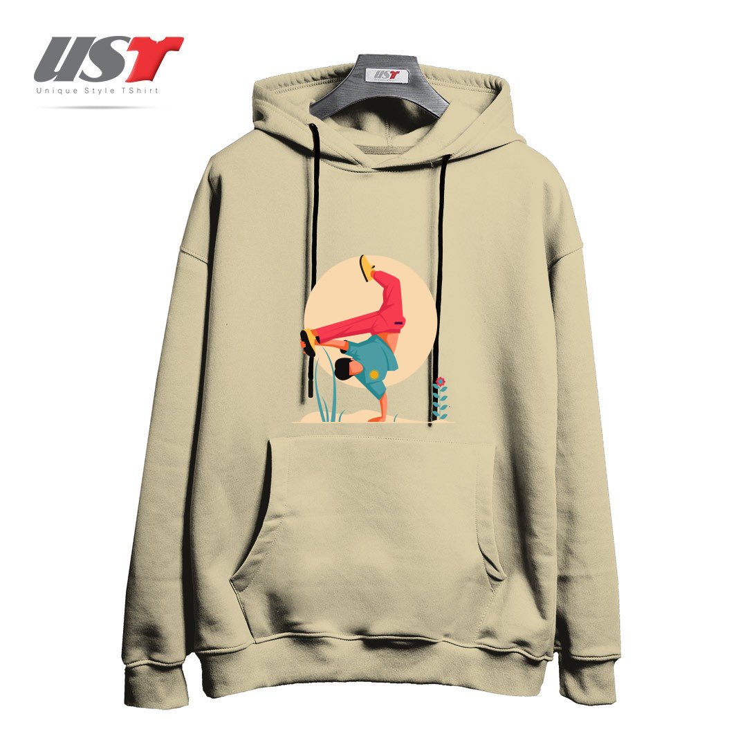 هودی اورسایز طرح Life Style-1