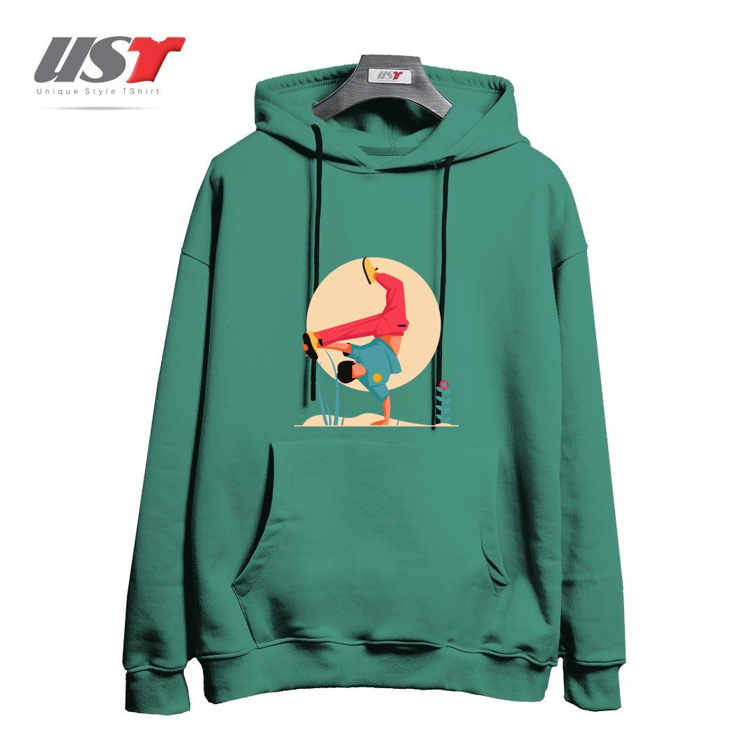 هودی اورسایز طرح Life Style-1