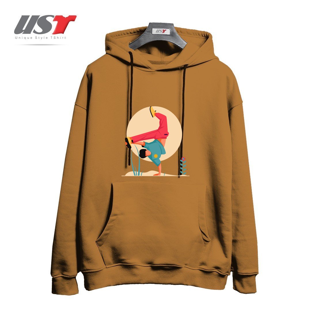 هودی اورسایز طرح Life Style-1