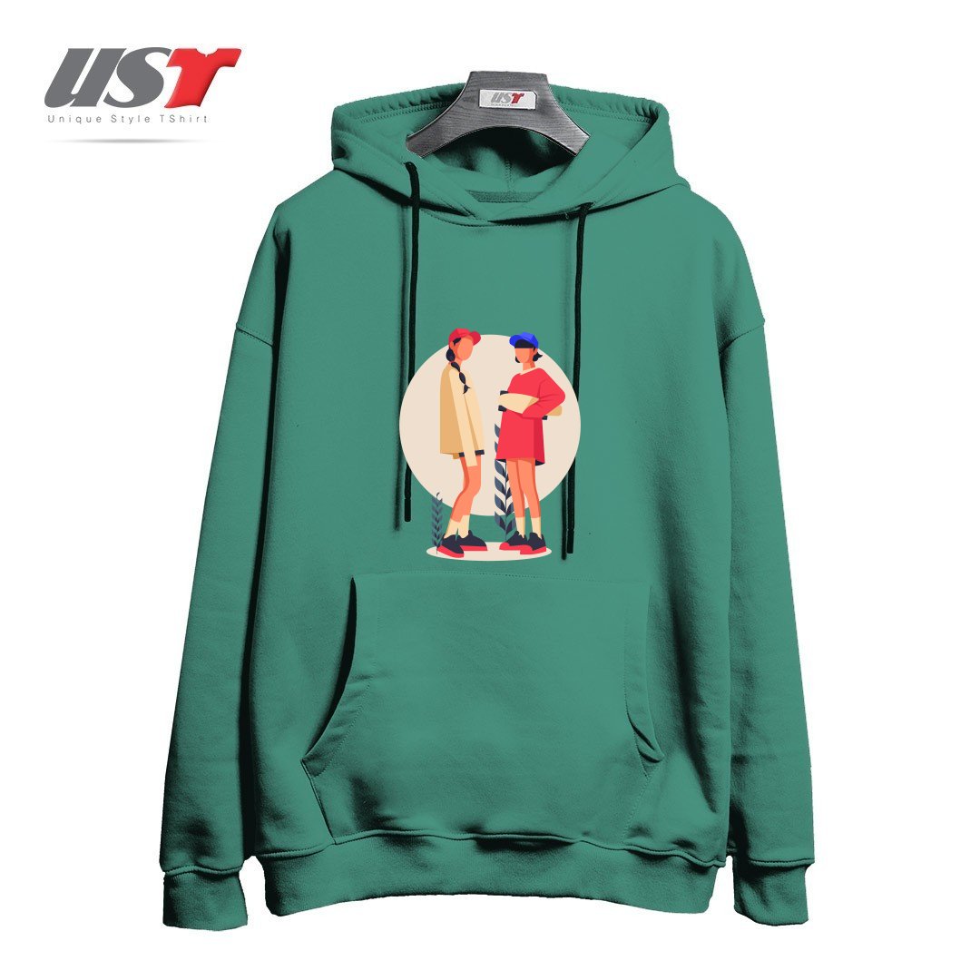 هودی اورسایز طرح Life Style19