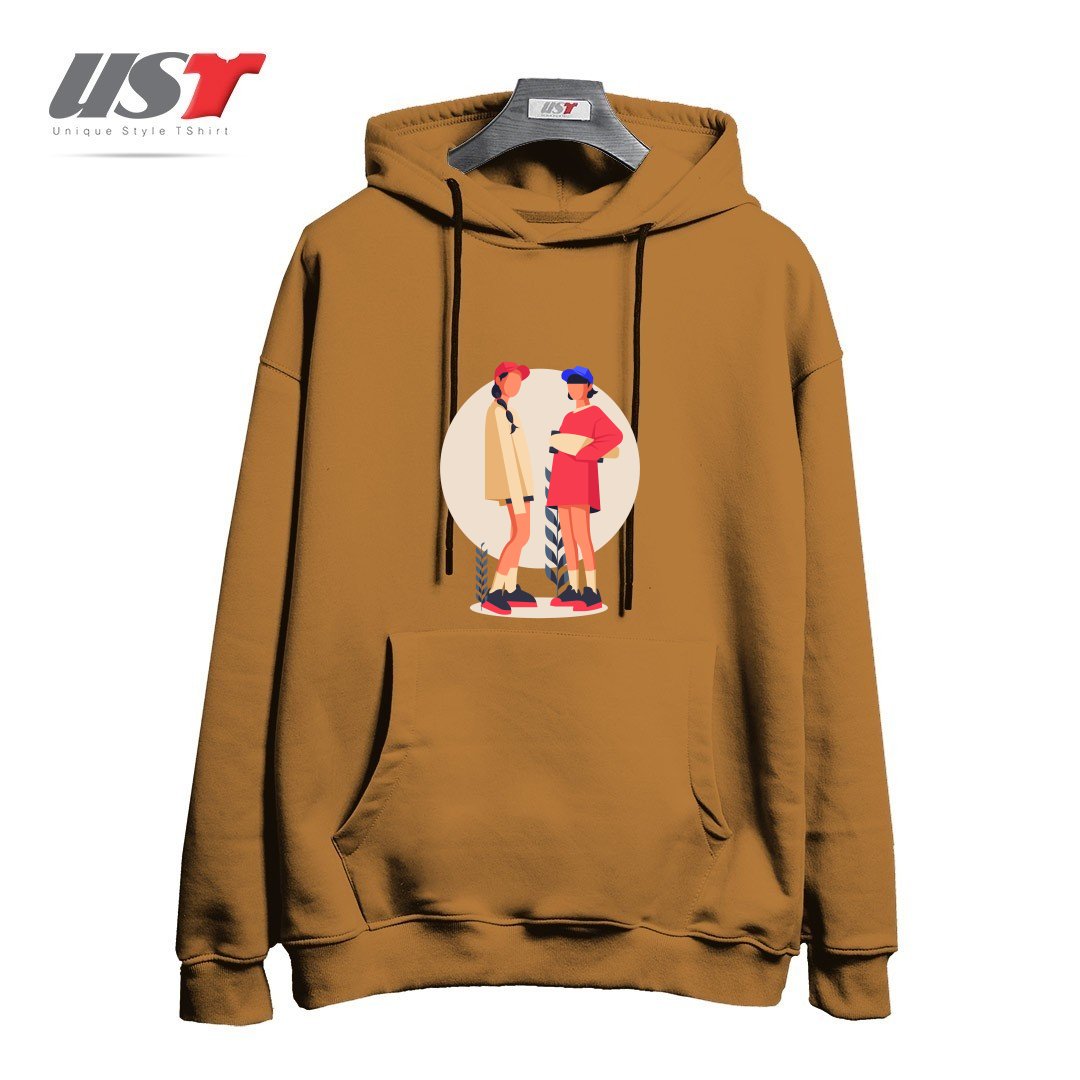 هودی اورسایز طرح Life Style19