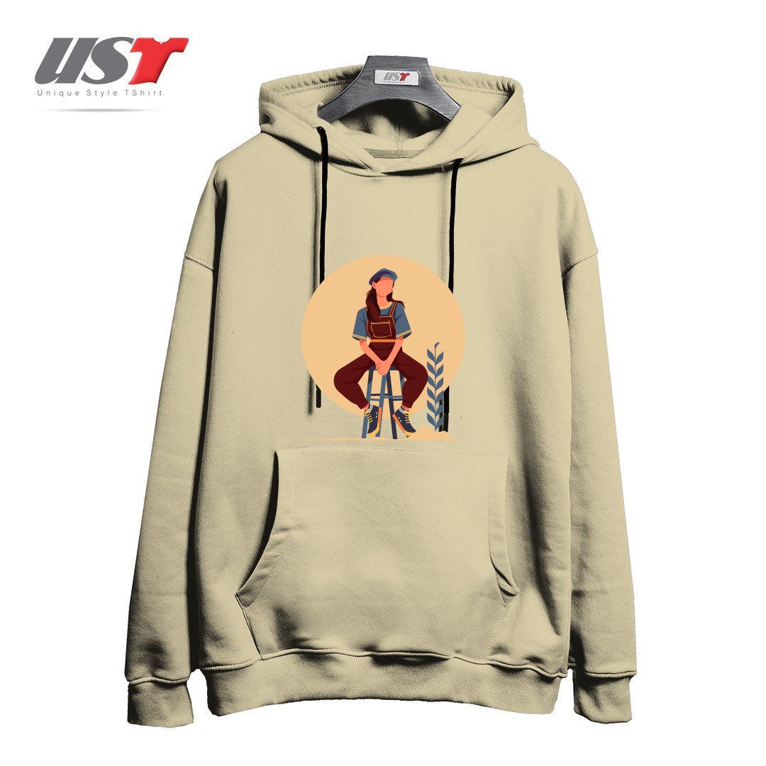 هودی اورسایز طرح Life Style23