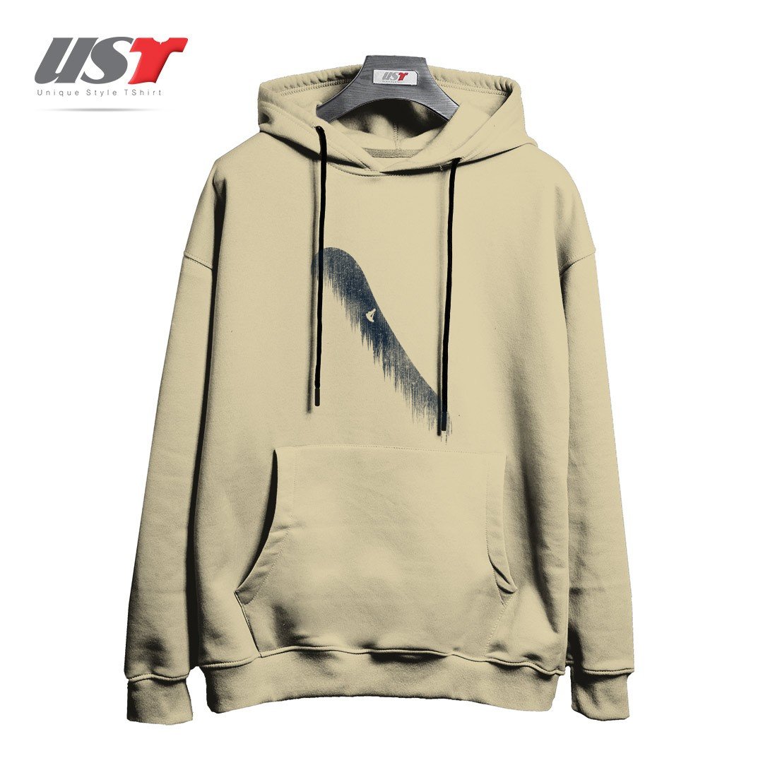 طرح SNOWBOARD ART47 هودی اورسایزرنگ نخودی