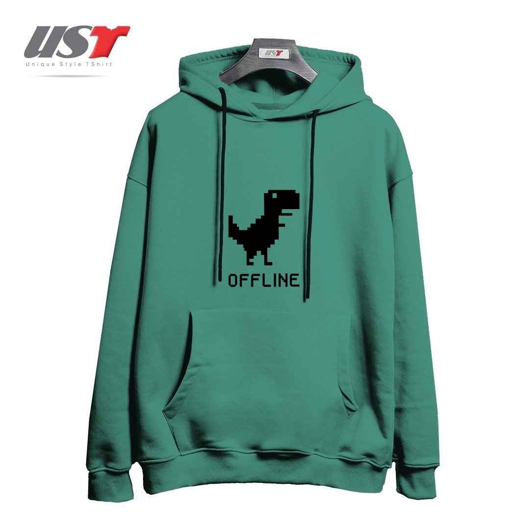 هودی اورسایز طرح DINOSAUR
