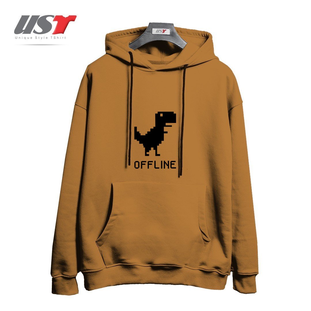 هودی اورسایز طرح DINOSAUR