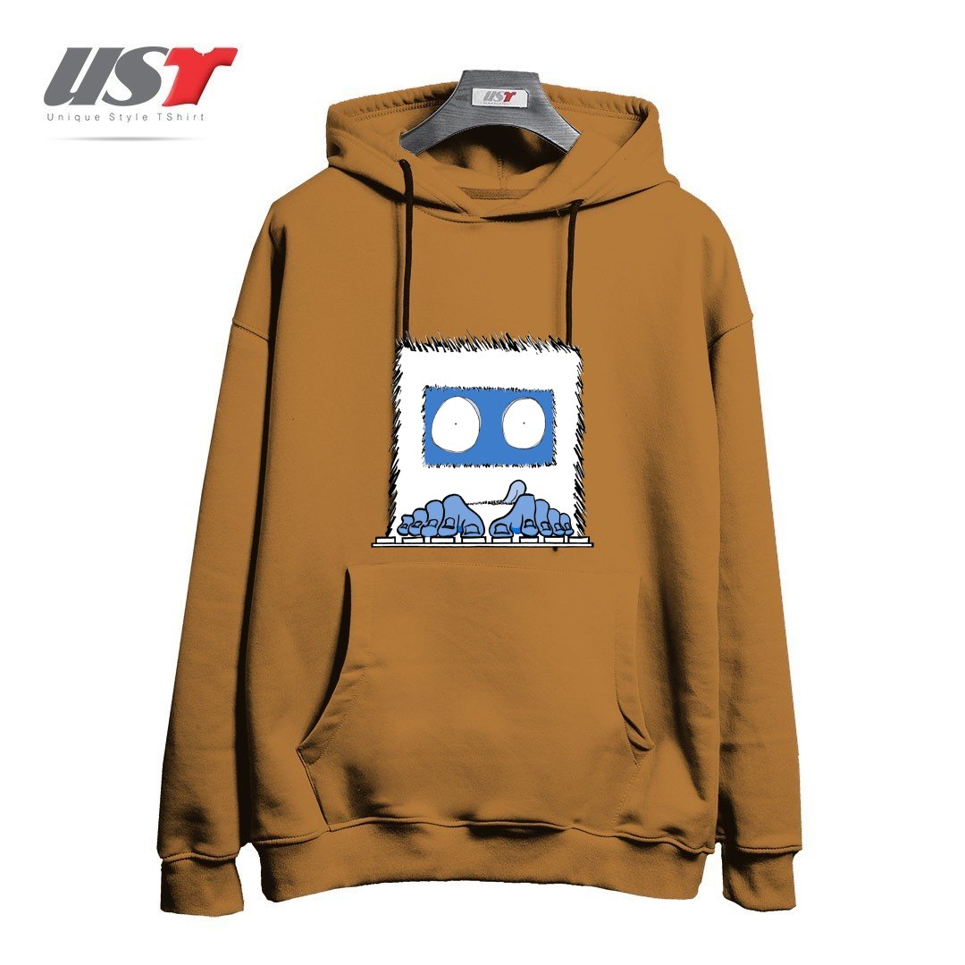 هودی اورسایز طرح CODE SQUATCH