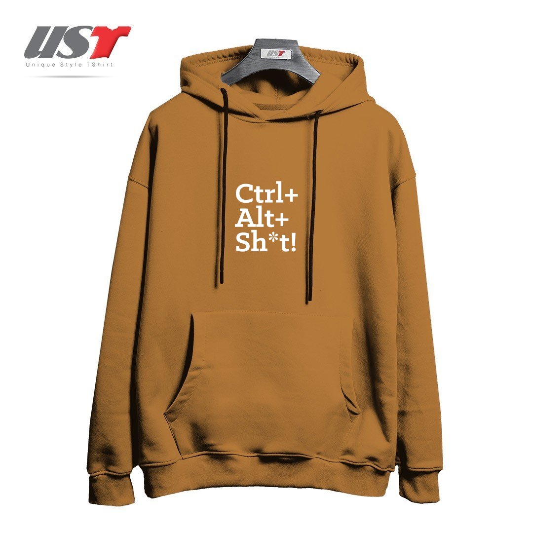 هودی اورسایز طرح CTRL+ALT+SHT!