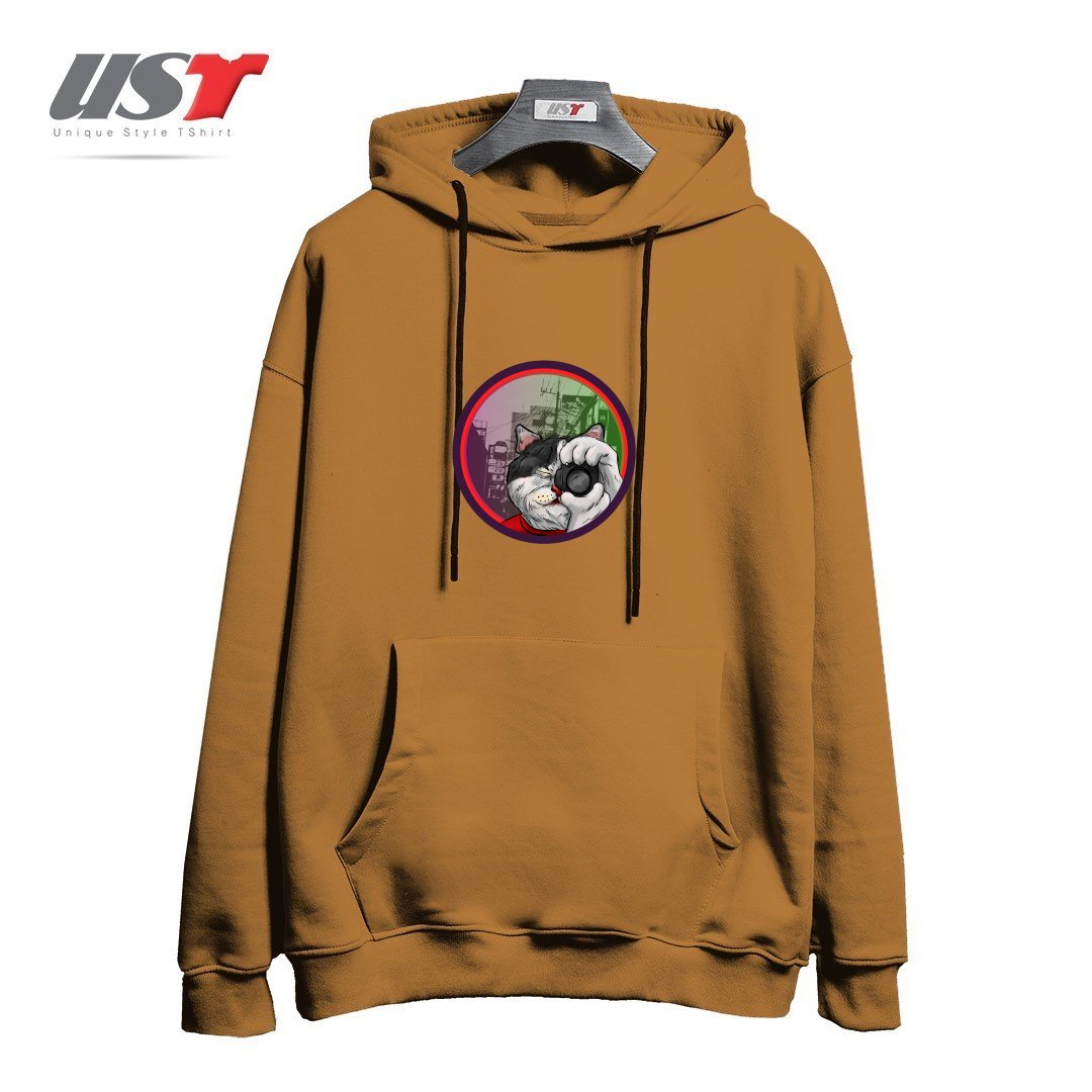 هودی اورسایز طرح STREET CAT TOKIO