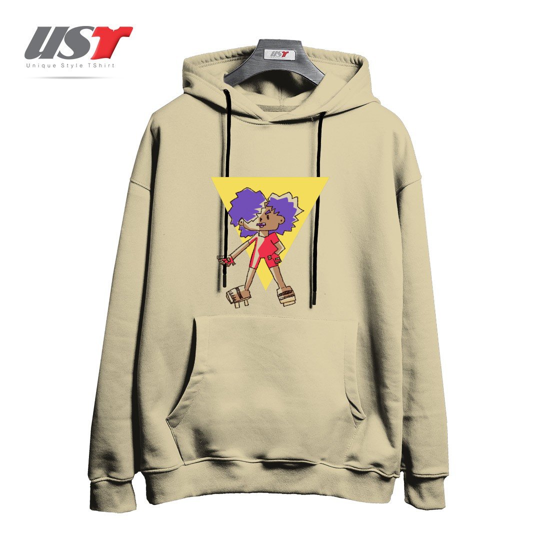 طرح DEBRA 'THUNDER' WATKINS هودی اورسایزرنگ نخودی