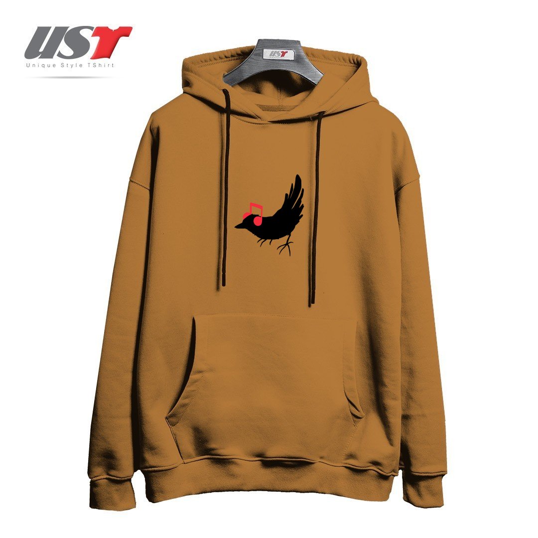 هودی اورسایز طرح LISTENING TO MY SONG