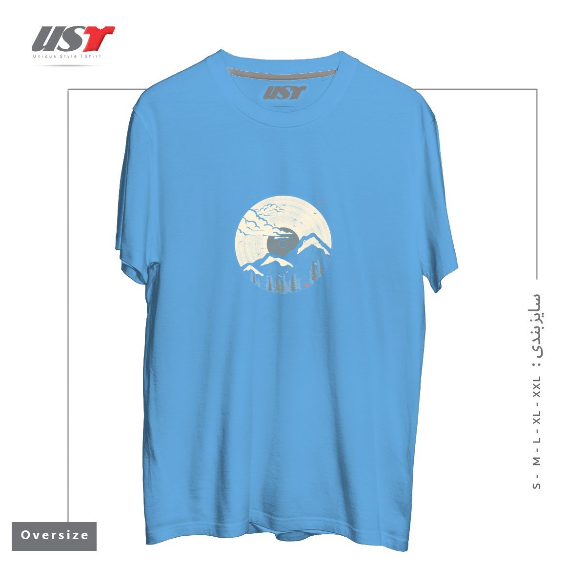 تیشرت اورسایز طرح MTN LP... (BLUE VARIANT)