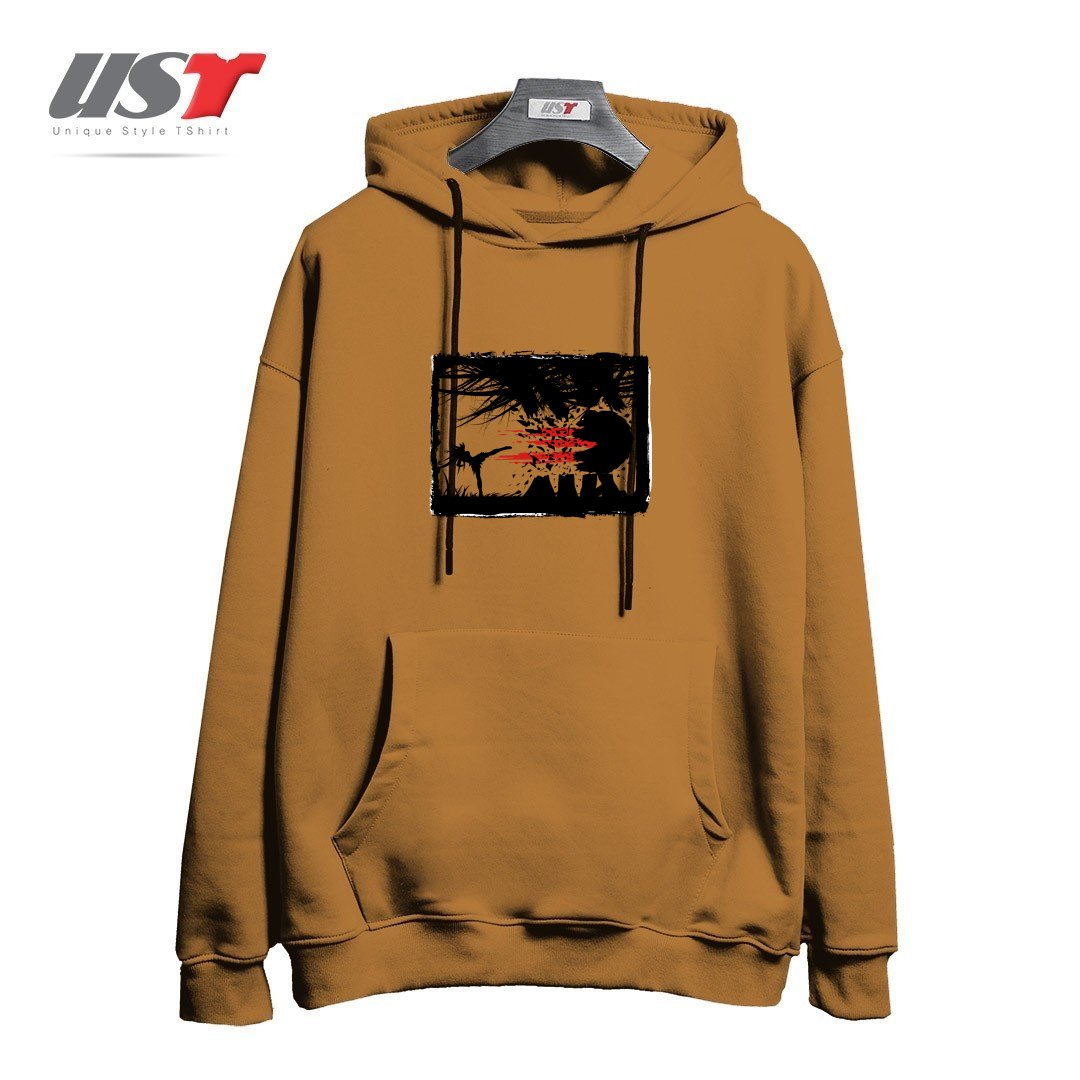 هودی اورسایز طرح BEAR KICK3