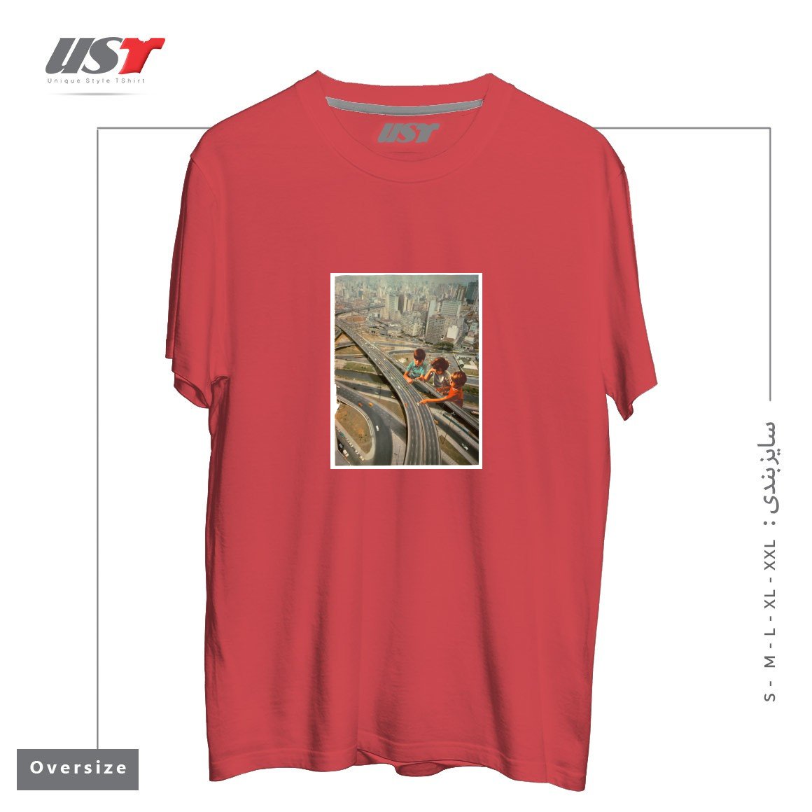 طرح KDS PLAY تیشرت اورسایزرنگ ماتیکی