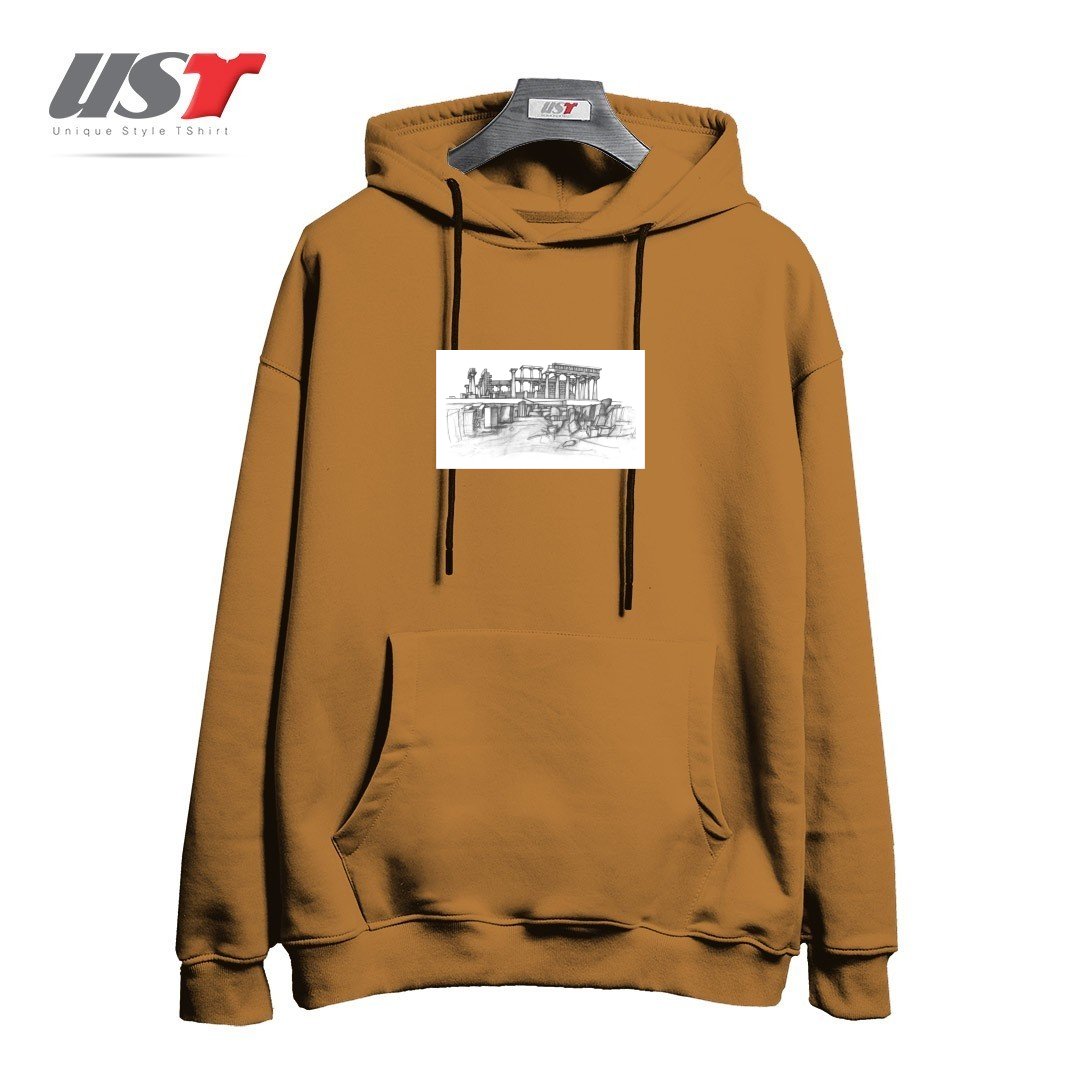 هودی اورسایز طرح THE TEMPLE OF APHAIA - T-SHIRT