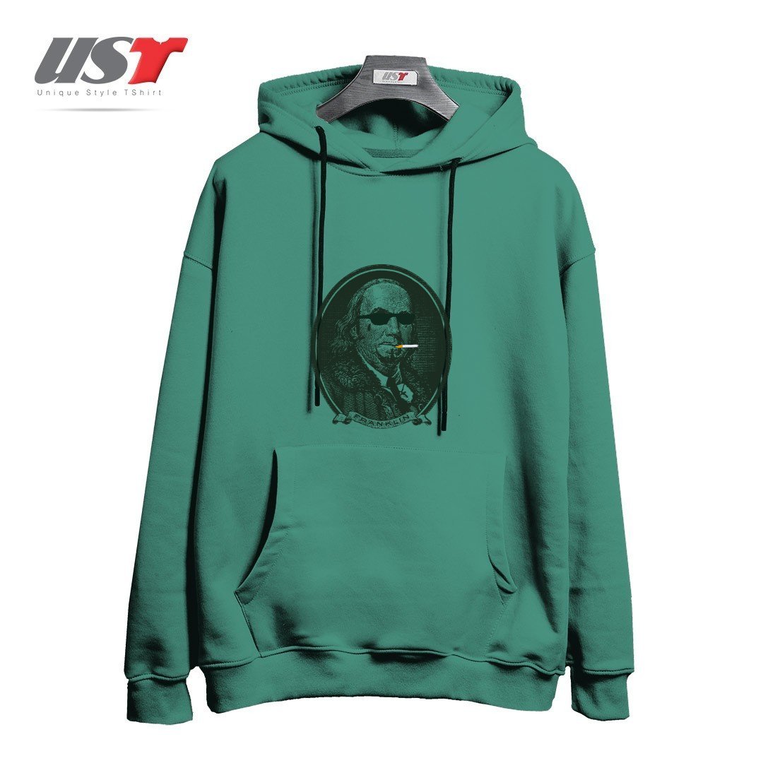 هودی اورسایز طرح ALL ABOUT DA BENJAMINS