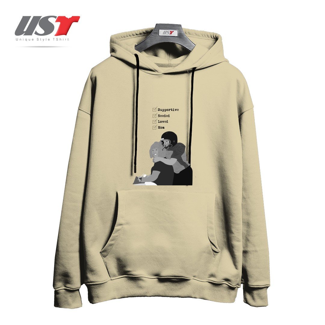 طرح MOM هودی اورسایزرنگ نخودی