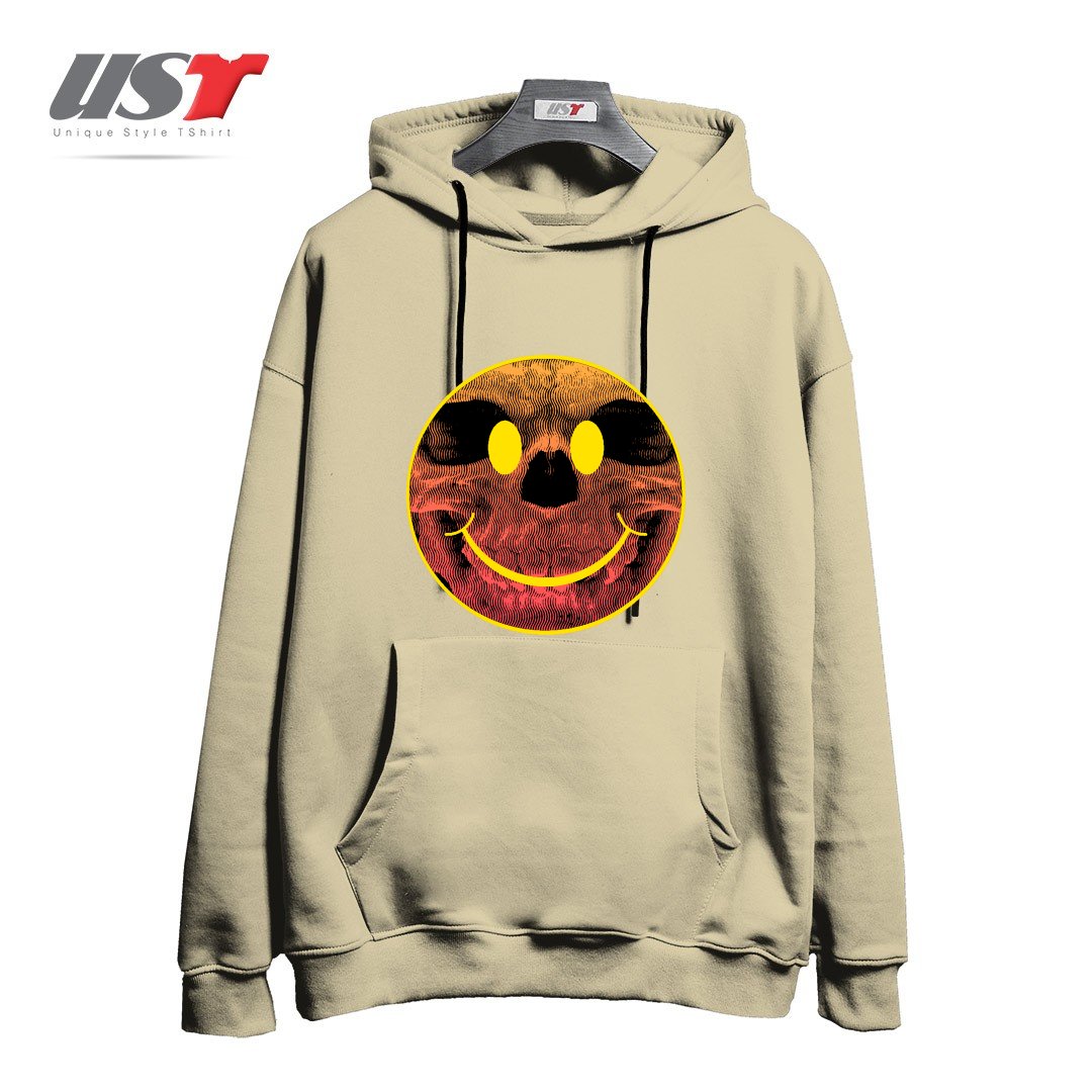 طرح BIG SMILE FOR YOU هودی اورسایزرنگ نخودی